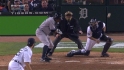 Montero scores on wild pitch