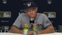 Roenicke on Brewers' Game 3 loss