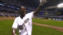 Morgan speaks on-field after win