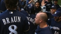 Brewers' six-run fifth