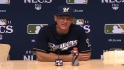 Roenicke on Game 1 victory
