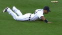 Santiago's diving stop