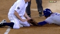 Kinsler steals third