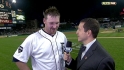 Coke's on-field interview