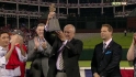 Rangers' trophy celebration