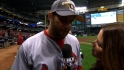 Berkman talks about Cards' win