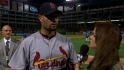 Pujols talks to MLB Network