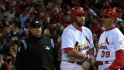 Umpires on historic Game 6