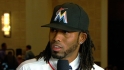 Reyes visits Network's Hot Stove