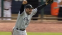 Konerko talks with Garfien