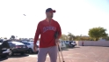 Pujols arrives at camp