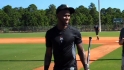 Reyes arrives at Spring Training