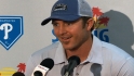 Utley chats about his knee