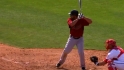 F. Martinez's three-run shot