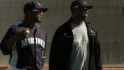 Griffey at Mariners camp