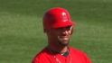 Pujols' double to center
