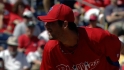 Hamels' scoreless outing