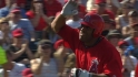Wells' three-run dinger