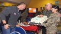 Swisher visits the troops
