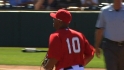 Wells throws out Hafner