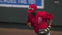 Torii's running catch