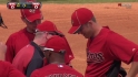 Lyles shaken up