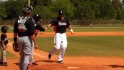 Stanton homers in scrimmage