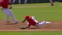 Aybar's great flip