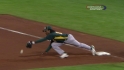 Theriot scores on an error