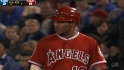 Amarista singles to second