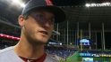 Freese's reaction to first win
