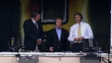 Huntington's booth appearance