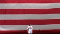 Sanz sings anthem