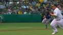 Kawasaki's first MLB hit, RBI