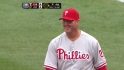 Thome starts a double play