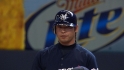 Aoki's first career hit