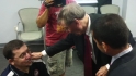 Selig visits veterans