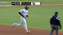 De Aza's leadoff shot