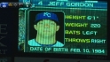 Scoreboard's Gordon goof