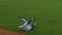 Hosmer's slick sliding grab