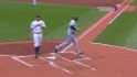 Dunn scores on wild pitch