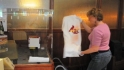 Shredded jersey returns home