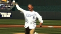 Brett's first pitch