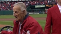 Cardinals legends greet crowd