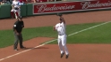 Youk's leaping grab