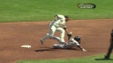 Posey throws out McCutchen