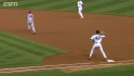 Teixeira starts a double play
