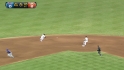 Reyes starts the double play