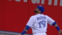 Bautista's leaping catch