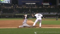 Pierzynski throws out Davis